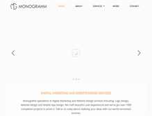 Tablet Screenshot of monograhm.com